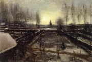Vincent Van Gogh The Garden of the Rectory at Nuenen oil painting picture wholesale